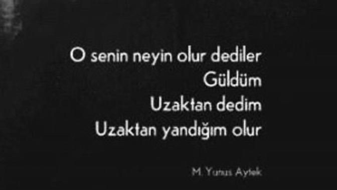 Sadece sevmek, uzaktan sevmek yetiyor mu?