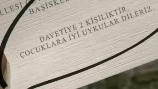 Düğün davetiyeme çocuklar gelmesin diye bunu yazdırmayı düşünüyorum, sizce iyi mi?