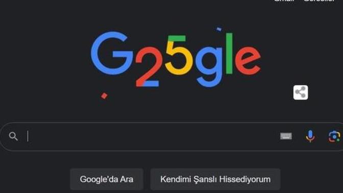 Google 25. Doğum Günü Doodle oldu! Google'da en son ne aradınız?