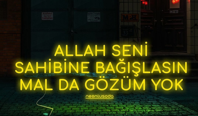 Allah herkesin gönlüne göre versin, çok şükür malda mülkte gözüm yok...😄✌