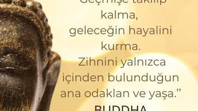Anı yaşıyor musunuz?