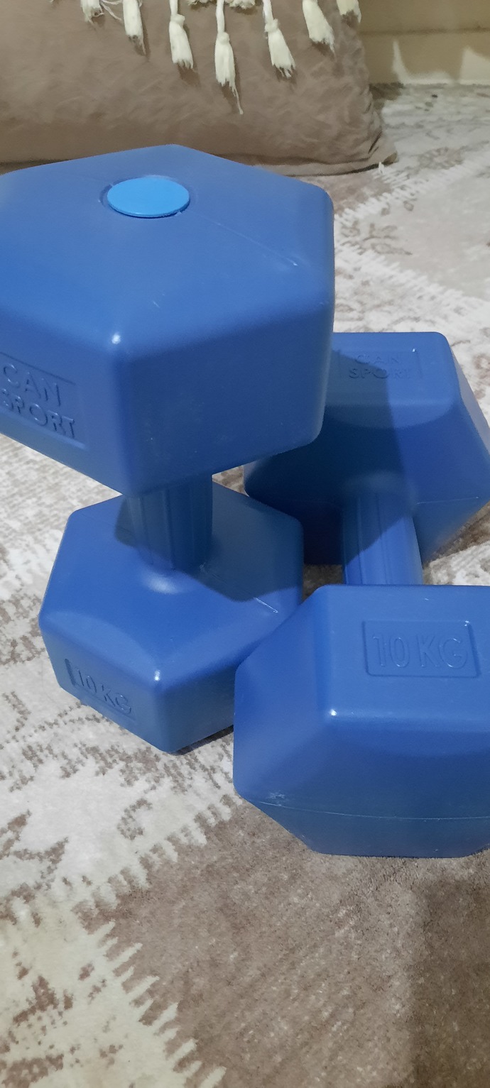 Spor için 20 kg dumbell aldım çift x 40 kg yeterli mi?