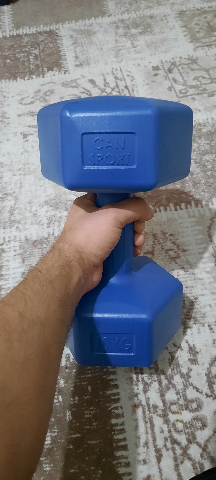 Spor için 20 kg dumbell aldım çift x 40 kg yeterli mi?