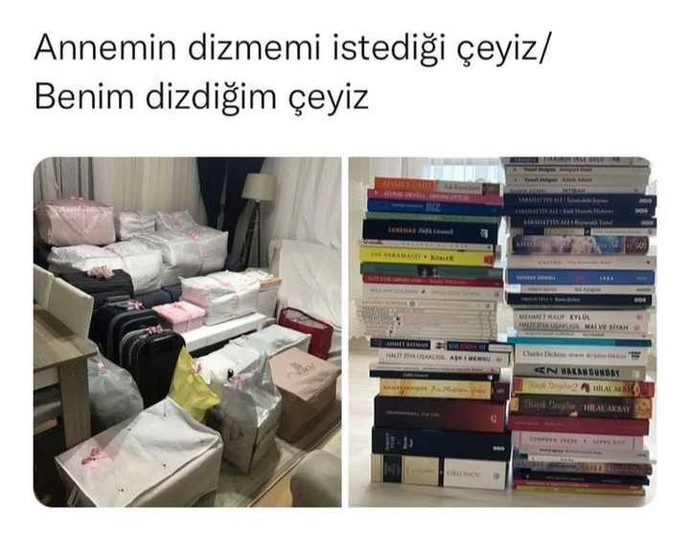 Annem kitaba vereceğin paraya çeyizini düzeyim diyor, haklı mı?