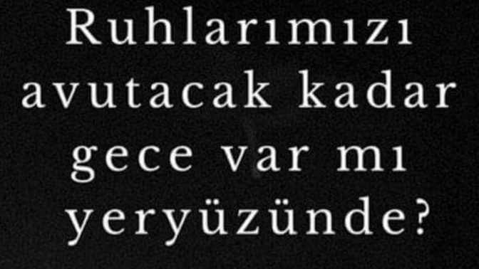 Ruhunuzun avunmaya ihtiyacı var mı sizce? Siz nasıl avutursunuz kendinizi?