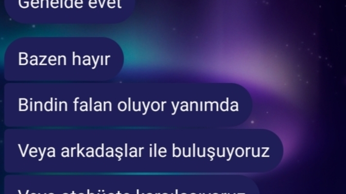 Okula birlikte yürüyelim diyecektim ama böyle bir cevap verince söyleyemedim. Sizce anlamış mıdır?
