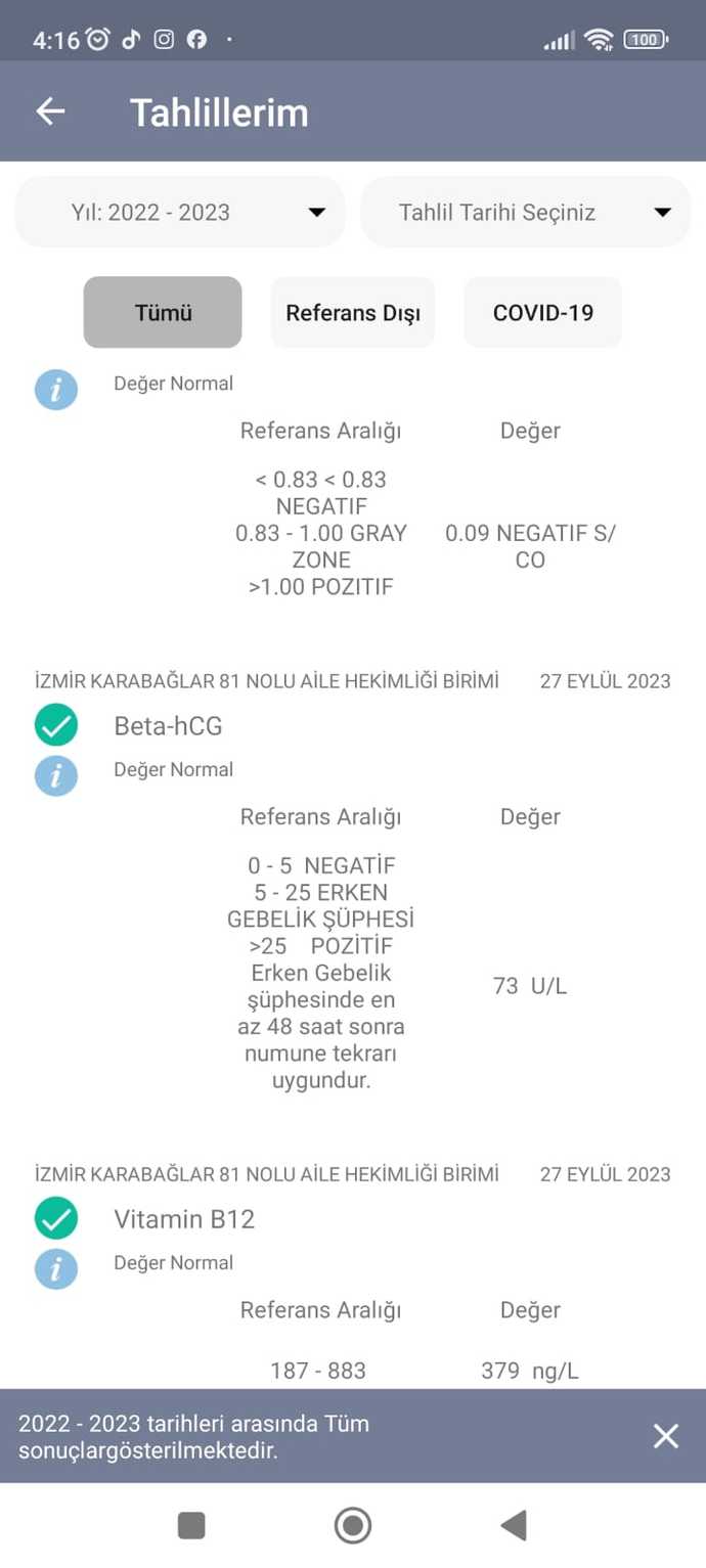 Bu sonuca göre hamile olabilir miyim?