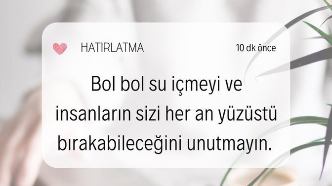 Günlük içtiğin su miktarını hesaplıyor musun?