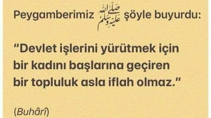Arkadaşlar bu Hadis doğru mu?