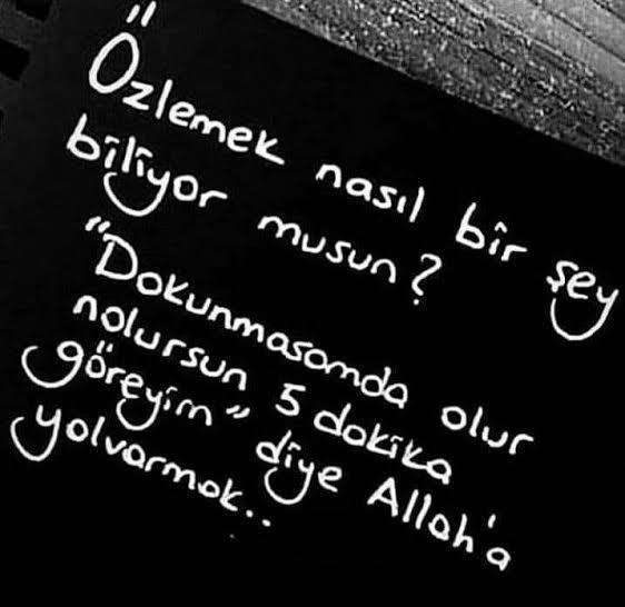 Özlemek nasıl bir şey biliyor musun?