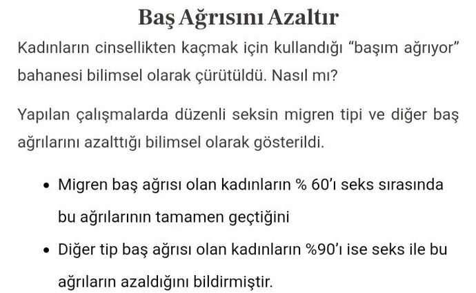 Günde aklınıza kaç kez seks isteği geliyordur?