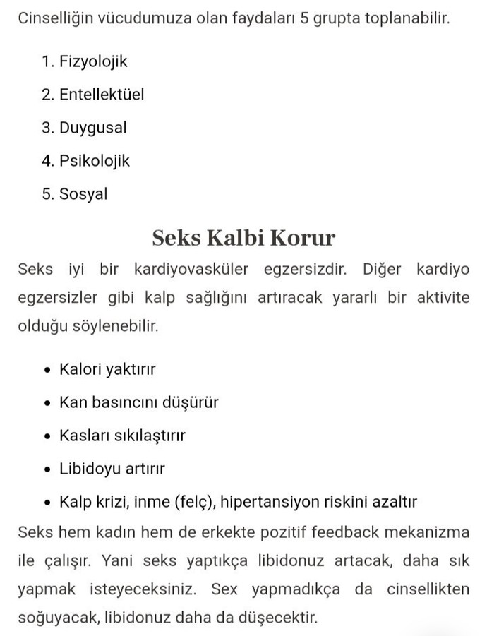 Günde aklınıza kaç kez seks isteği geliyordur?