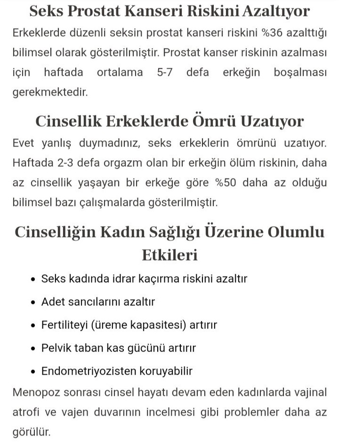Günde aklınıza kaç kez seks isteği geliyordur?