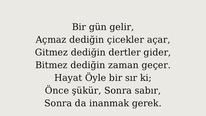 İnsan kendini nasıl sever?