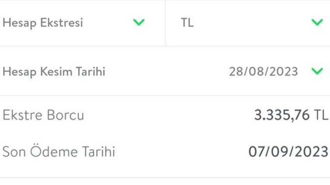 Ekstre borcunu eksik ödesem faiz olur mu?