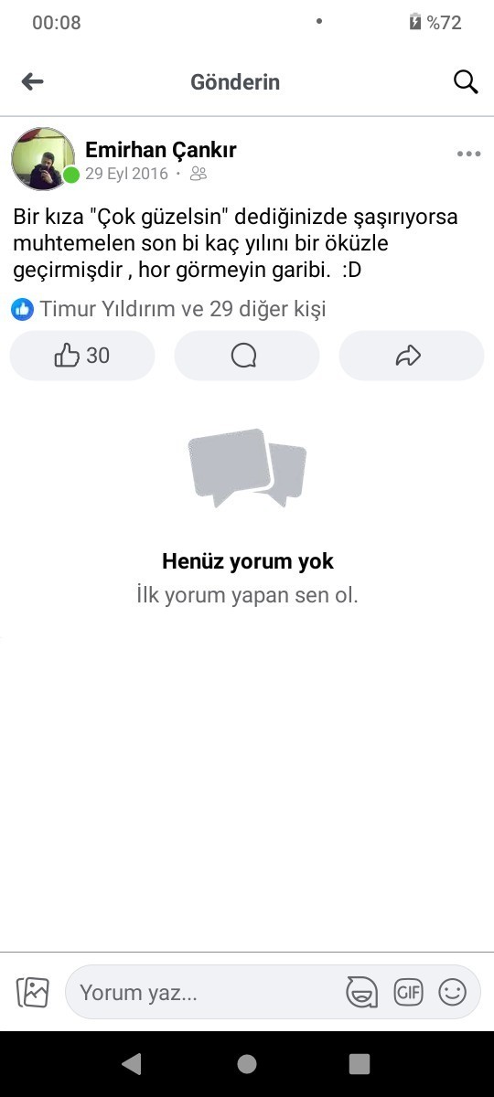 En son kim size güzelsin dedi?