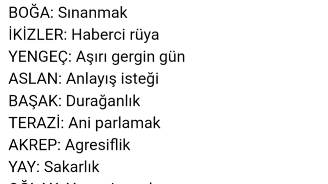 Burcunuzun gündeminde bugün neler var?
