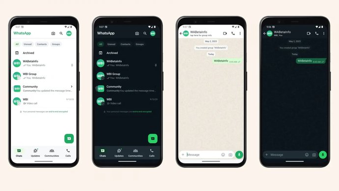 WhatsAppın yenilenen tasarımından görüntüler sızdırılmış. Sizce neler değişmiş gözüküyor?