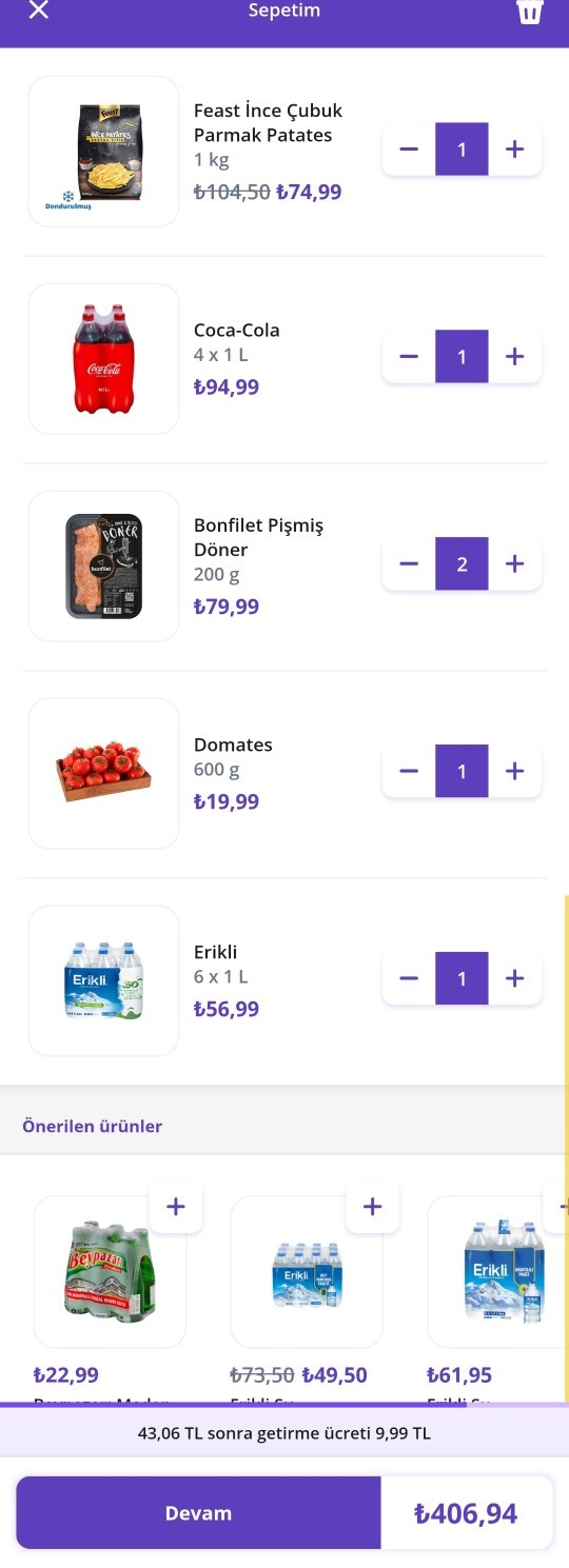 Sadece şurası 513 TL.. Ekonomi çok güzel değil mi?