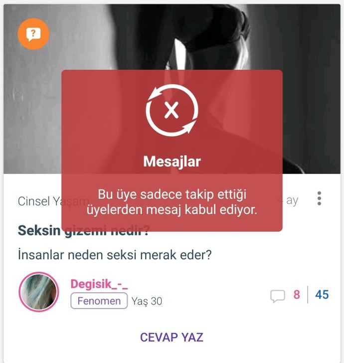 Seksin gizemi nedir?
