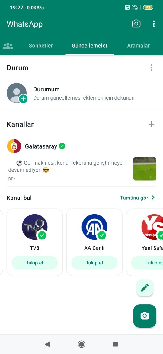 Whatsappa kanal açma özelliği ne zaman geldi?