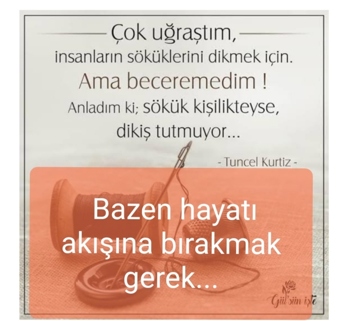 Her şeyi akışına bıraktınız mı?