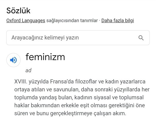 Feminizm ne demek biliyor musunuz?