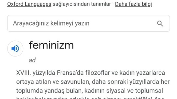 Feminizm ne demek biliyor musunuz?