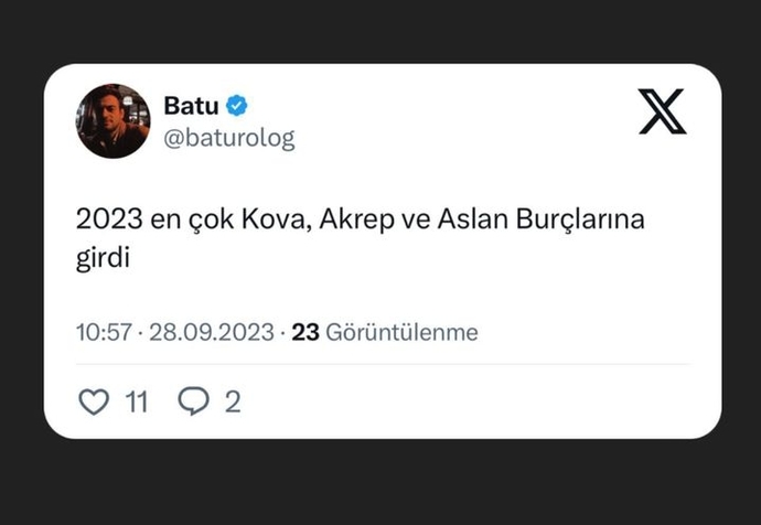 2023 yılı sizin için nasıl geçti ve geçiyor?