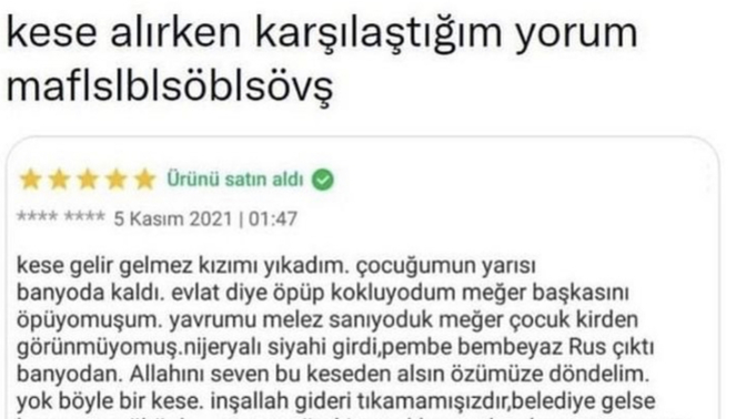 Sen bu yorumdan sonra o keseyi alır mıydın 😂?