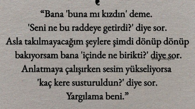 Kendini en son ne zaman, neden değersiz hissettin?