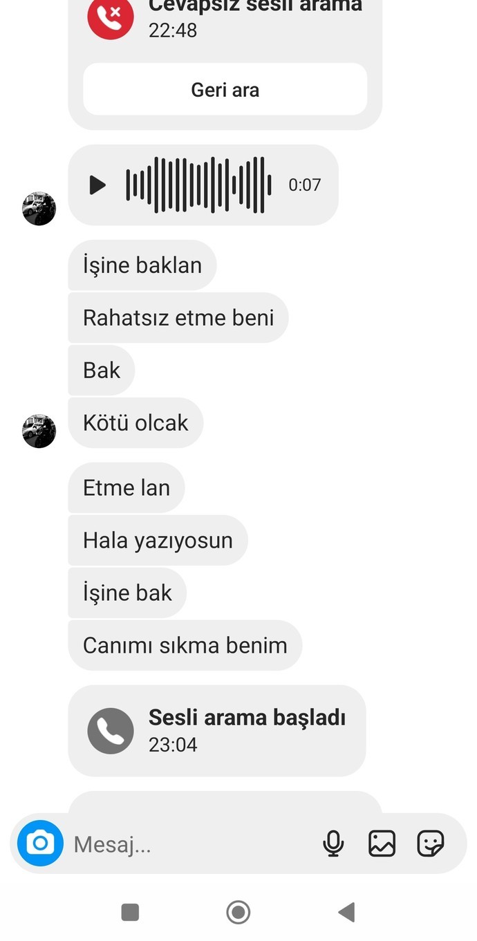 Arkadaş olmak istedim böyle. mi yapması lazimdi?