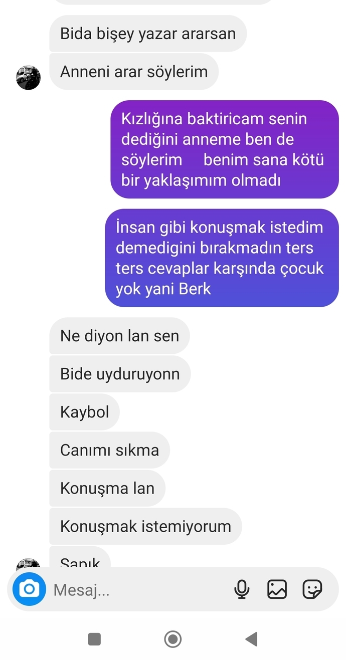 Arkadaş olmak istedim böyle. mi yapması lazimdi?