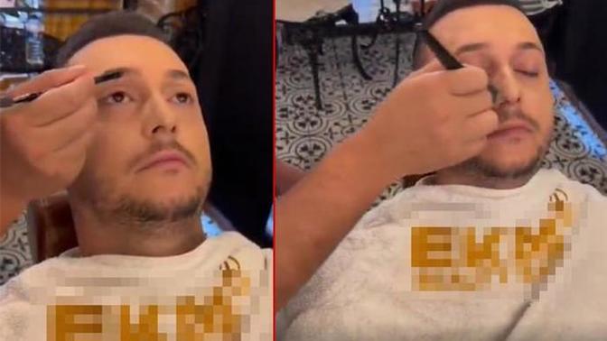 Gelin makyajından sonra damat makyajı da çıkmış, ne düşünüyorsunuz?