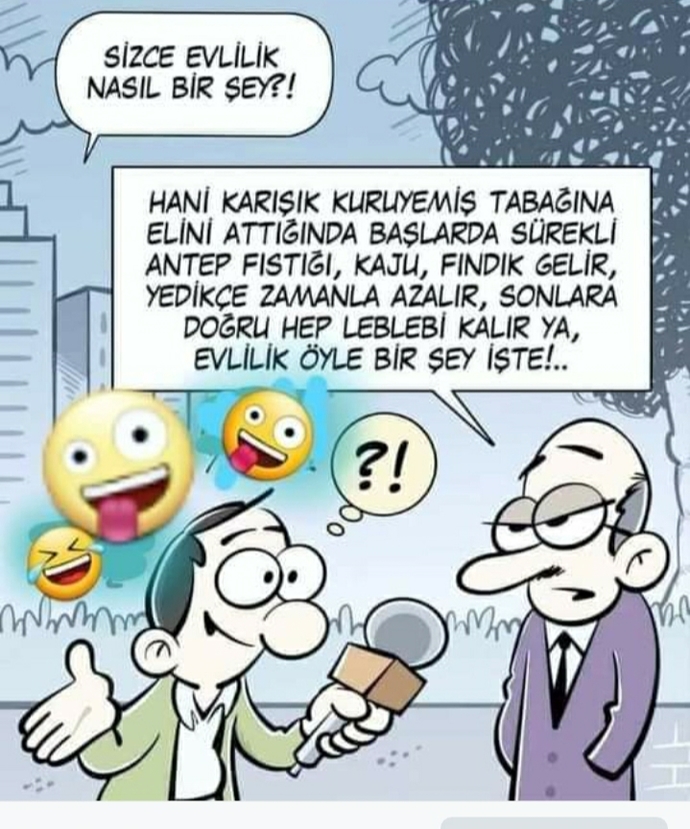Evliliği benzetmek isteseydiniz neye benzetirdiniz?