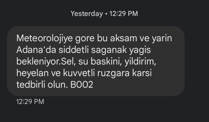 Şehrinizde En son ne zaman yağmur yağdı?