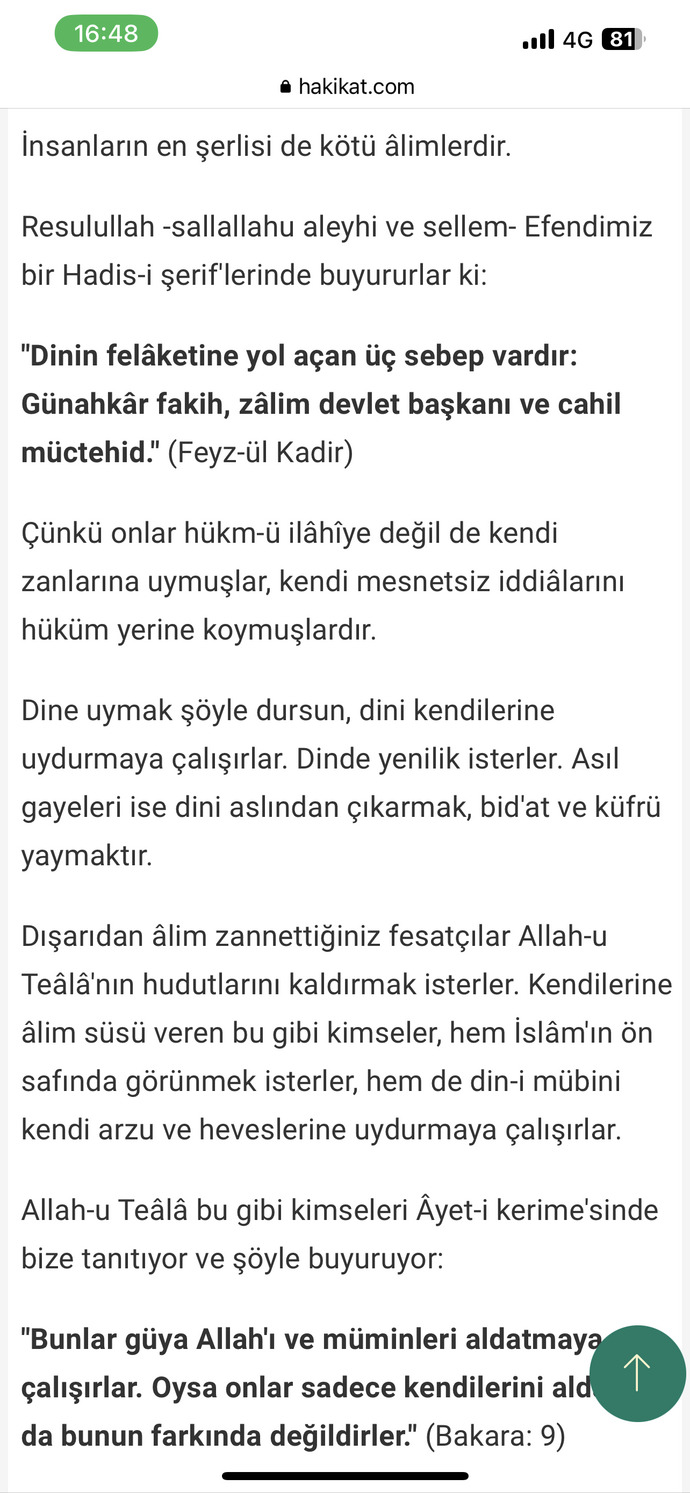İmam ve kendine hoca diyenlere inanıyor musunuz?