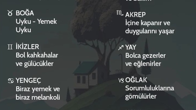 Burçlar üzüldüğünü nasıl saklar?