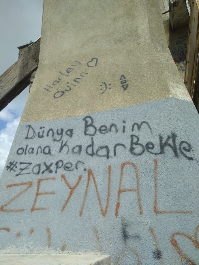 Sokağınızda duvar yazısı var mı?