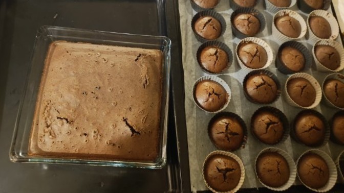 Kek ve cupcake yaptım, sizce nasıl olmuş?