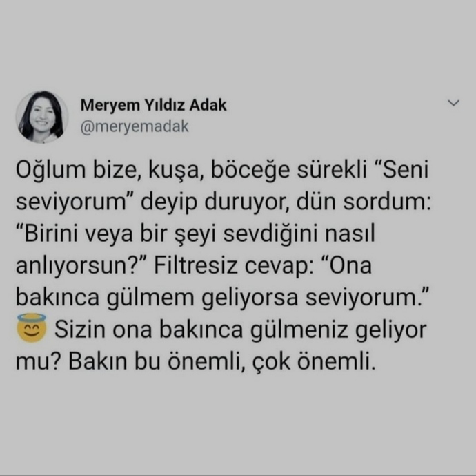 Birini veya birşeyi sevdiginizi nasıl anlarsınız?