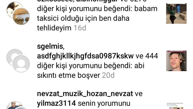 Instagram'da yorumlarınız tutuyor mu?