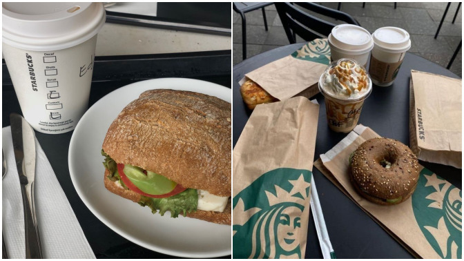 Starbucks'ta kahvaltı yapılır mı?