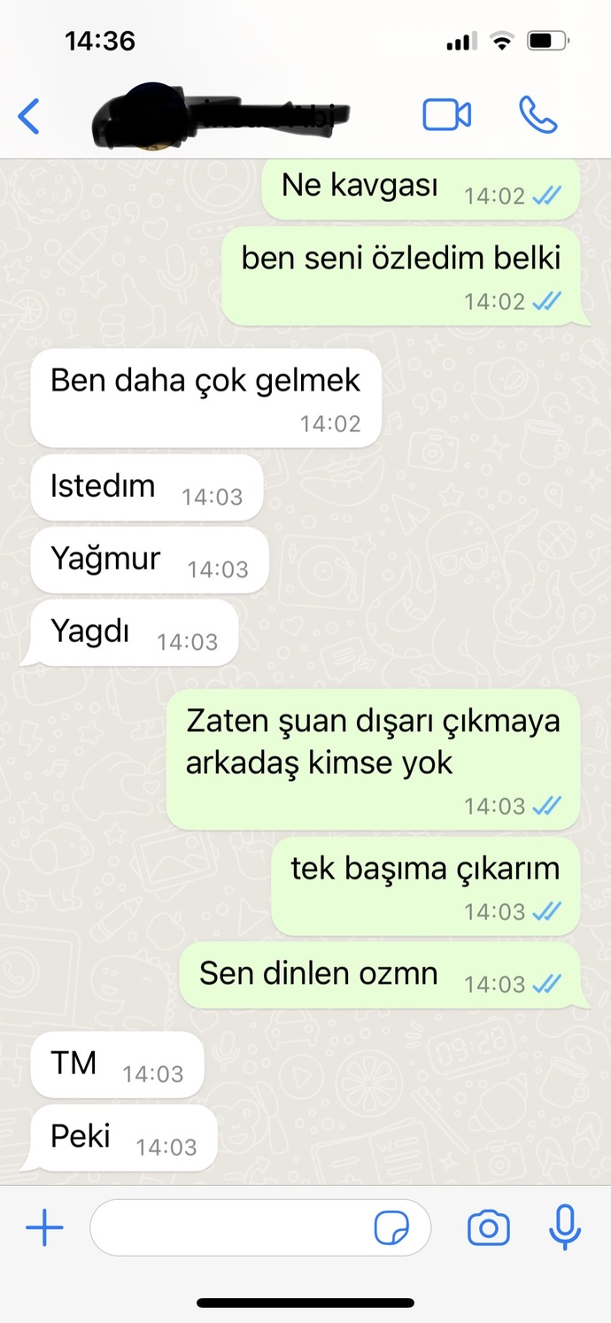 Buluşmak istemiyor, bana önem vermiyor mu?