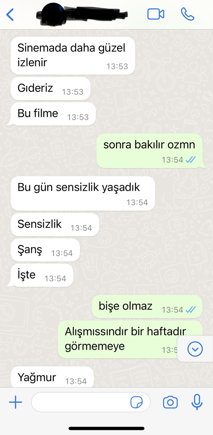 Buluşmak istemiyor, bana önem vermiyor mu?