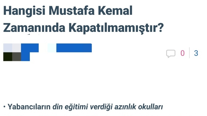 Mustafa Kemal Atatürk’ü sevmeyenlere ne söylemek istersiniz?