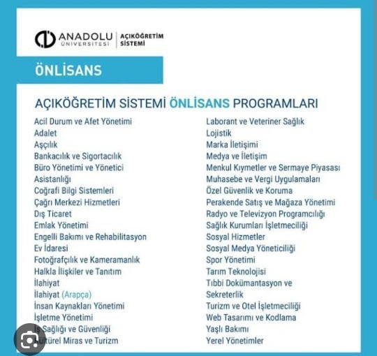 Bana bölüm önerir misiniz, kayıt süresi başladı ama aklımda bir bölüm yok. Ne okursam işime yarar?