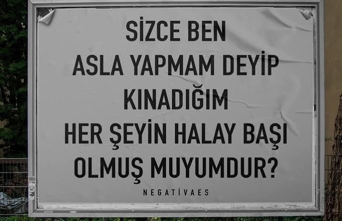 Asla canım 🤪