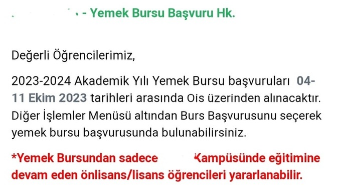 Üniversiteler sınavsız burs verir mi? Özel üniversitede okuyorum, okulun sitesinden mesaj geldi sınavsız burs veriliyor mu?