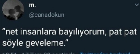 Net insanları sever misiniz?